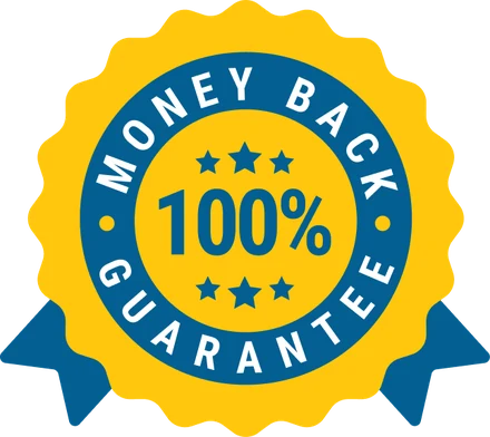 Prostate Max 100% money back guarantee seal